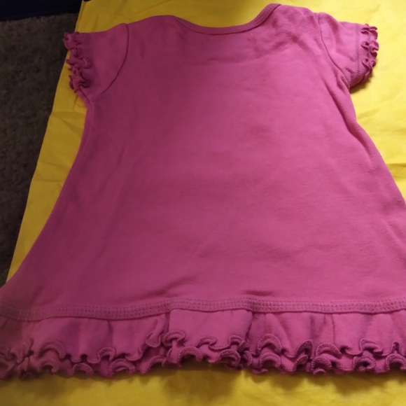 KOTA Couture pink dress w/sequin bow 12mos - Picture 2 of 2